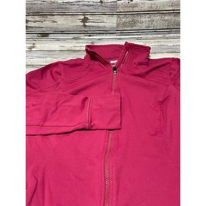 Duluth Trading Women’s Zip Up Jacket Burgandu Size Small‎